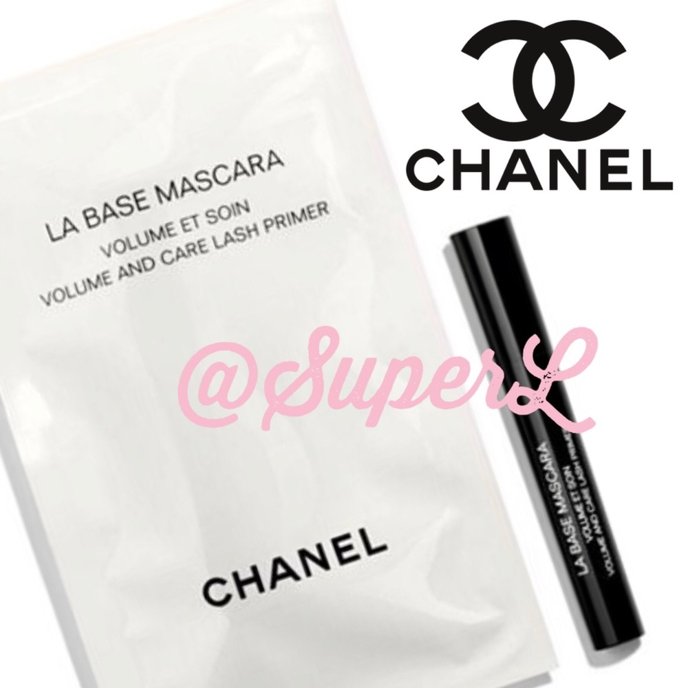 2/$15 NEW Chanel LA BASE Volume Lash Mascara primer white